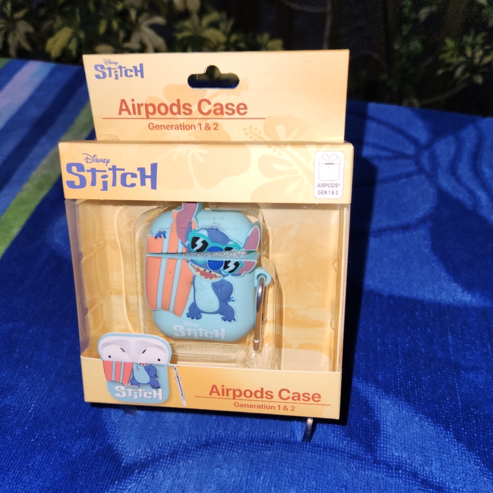 Stitch Air Pods 1 & 2 Generation     New
